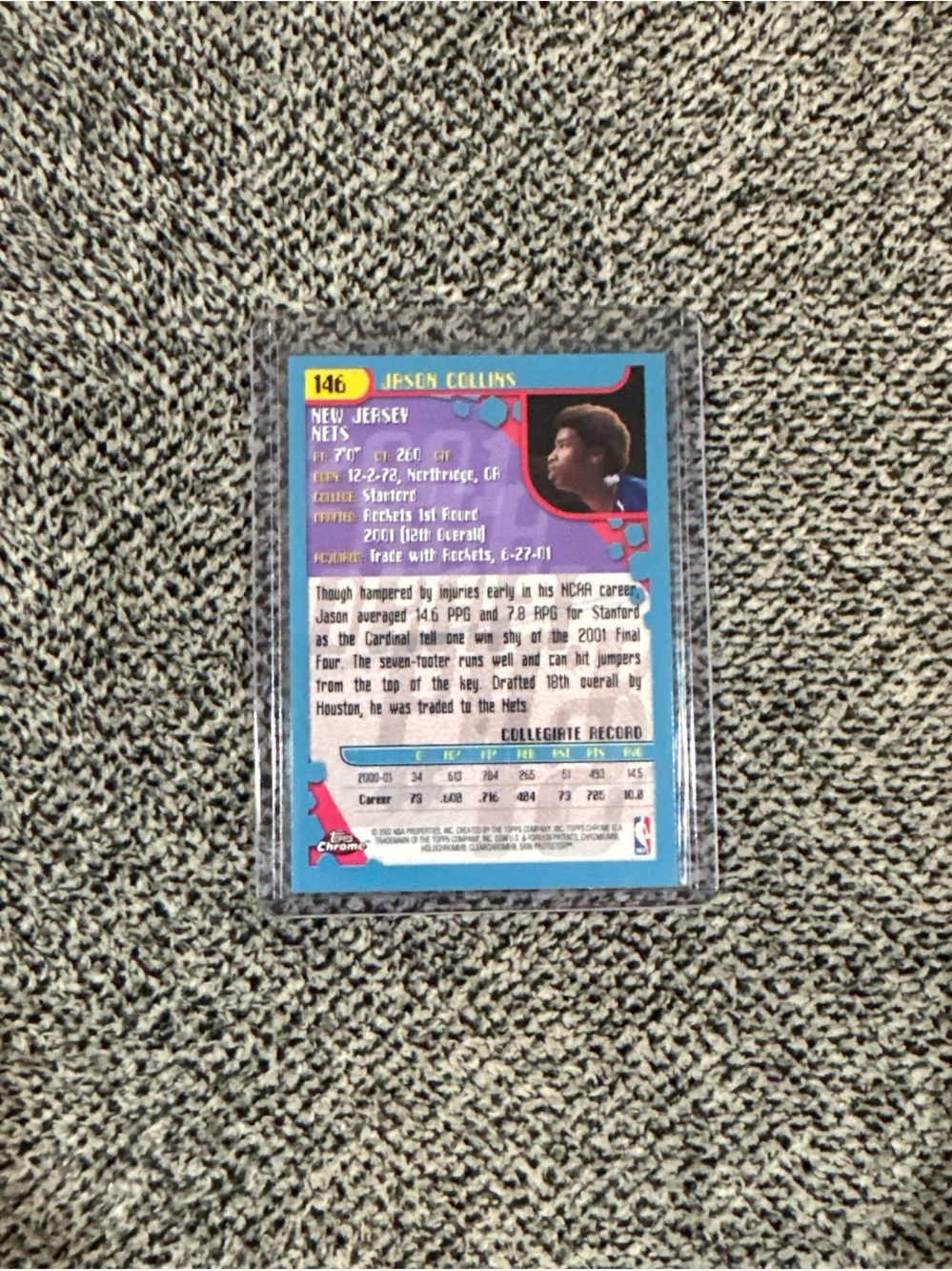Nets Jason Collins Rookie - Picture 2 of 2